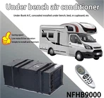 9000BTU Penghawa Dingin RV Di Bawah Bangku